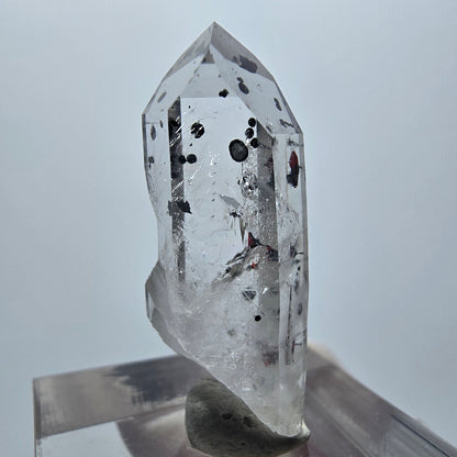 Harlekin Phantom Quarz Spitze Streep Mine Goboboseb Namibia 30*12*10mm