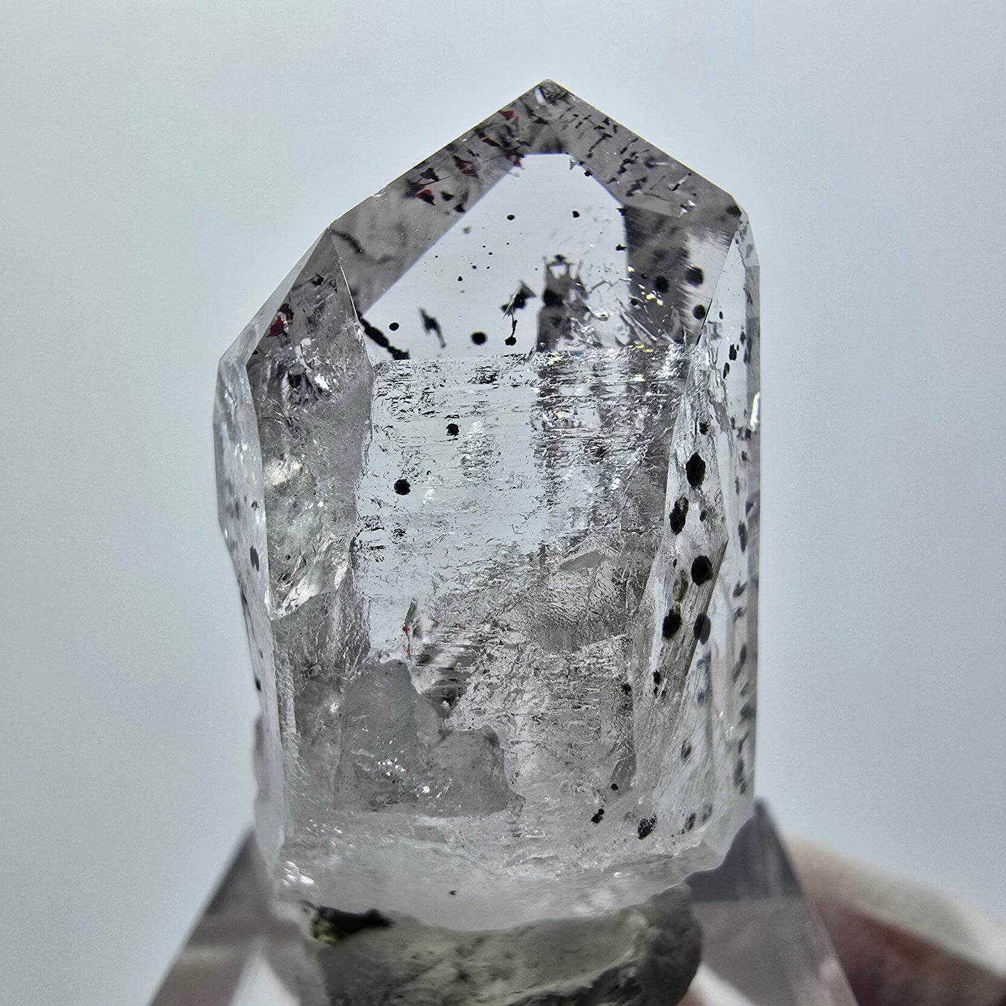 Enhydro Harlekin Phantom Quarz, 4x Blase Streep Mine Goboboseb Namibia 35*20*17mm