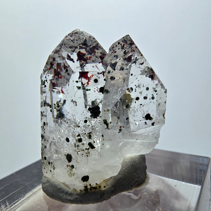 Enhydro Harlekin Phantom Quarz, 1x Blase Streep Mine Goboboseb Namibia 21*19*16mm