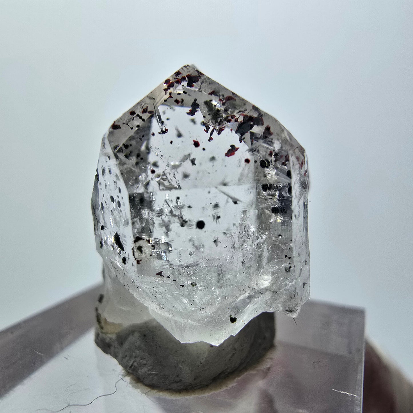 Enhydro Harlekin Phantom Quarz, 1x Blase Streep Mine Goboboseb Namibia 21*19*16mm