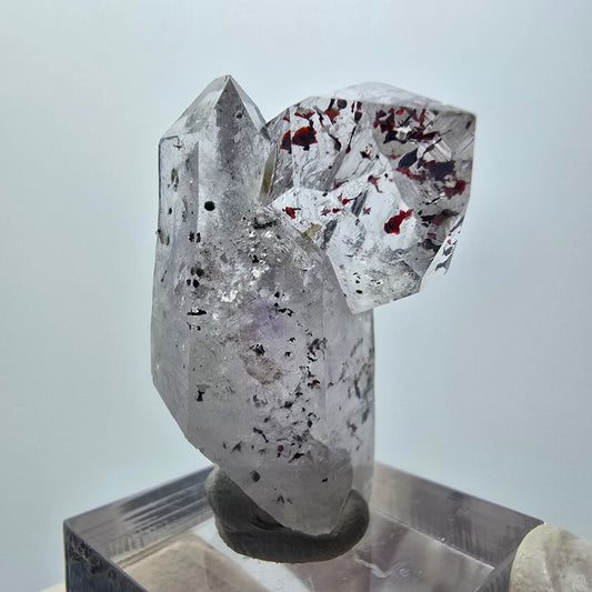 Harlekin Phantom Amethyst Stufe Streep Mine Goboboseb Namibia 32*22*12mm