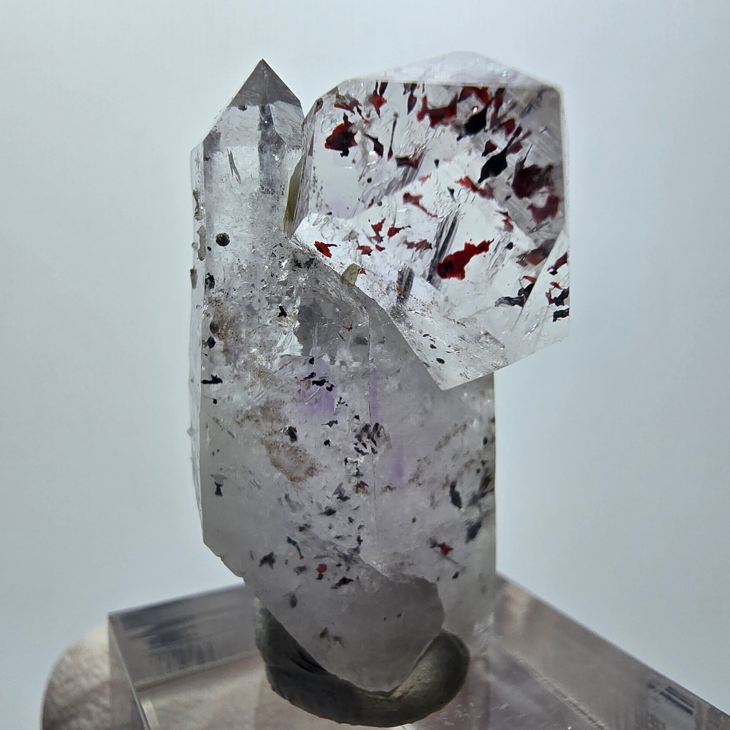 Harlekin Phantom Amethyst Stufe Streep Mine Goboboseb Namibia 32*22*12mm