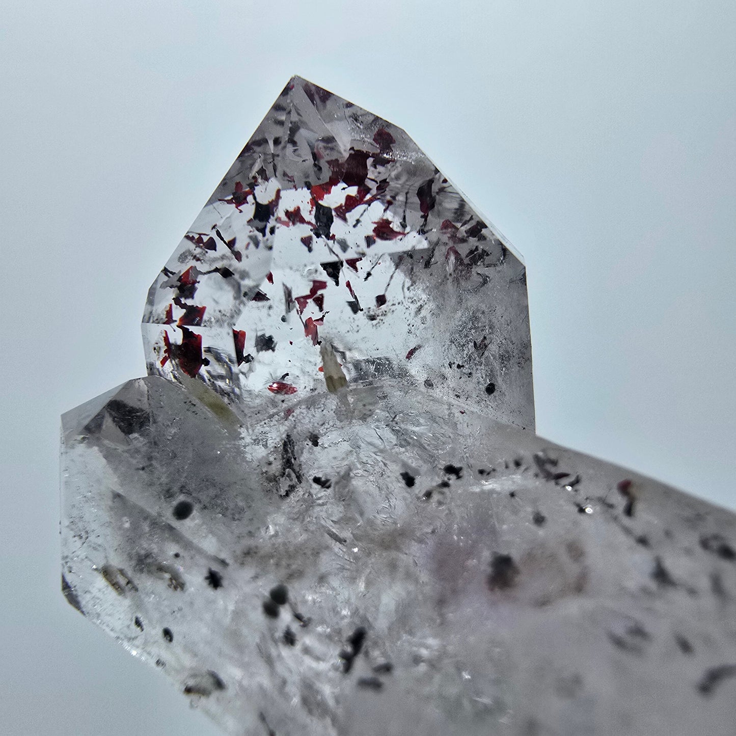 Harlekin Phantom Amethyst Stufe Streep Mine Goboboseb Namibia 32*22*12mm