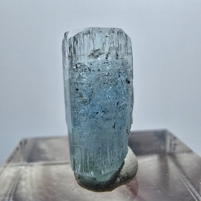 Sehr klarer Aquamarin X Kristall, blau Erongo, Namibia 18*8*7mm