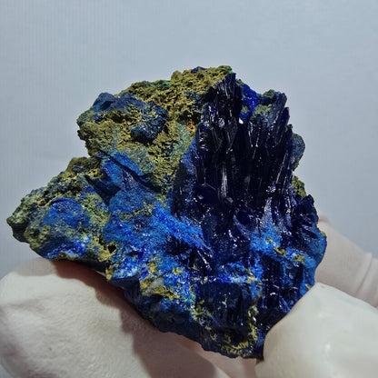 Seltene Azurit XX, Malachit Stufe Tsumeb Mine, Namibia 33*31*23mm