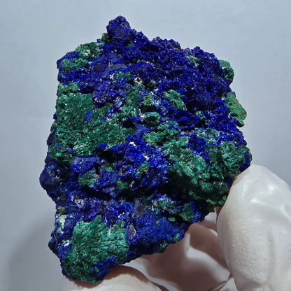 Seltene Azurit XX, Malachit Stufe Tsumeb Mine, Namibia 50*40*26mm