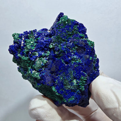 Seltene Azurit XX, Malachit Stufe Tsumeb Mine, Namibia 50*40*26mm