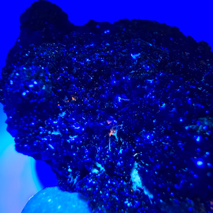 Seltene Azurit XX, Malachit Stufe Tsumeb Mine, Namibia 50*40*26mm