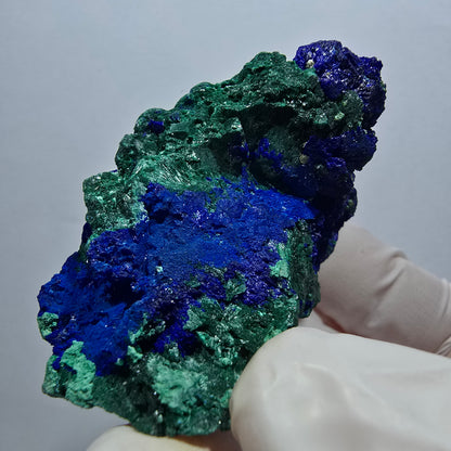 Seltene Azurit XX, Malachit Stufe Tsumeb Mine, Namibia 55*33*26mm