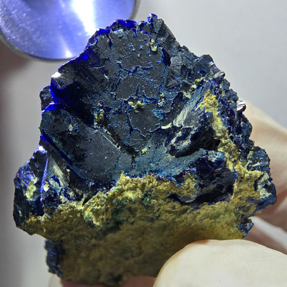Seltene Azurit XX Stufe, blau Tsumeb Mine, Namibia 39*27*30mm