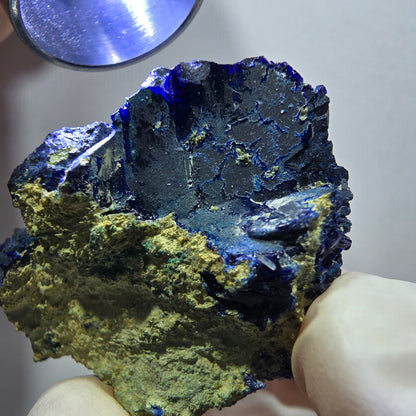 Seltene Azurit XX Stufe, blau Tsumeb Mine, Namibia 39*27*30mm