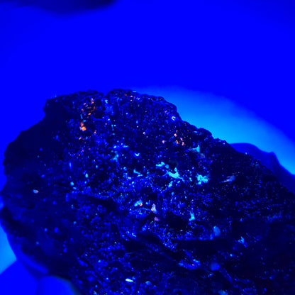 Seltene Azurit XX, Malachit Stufe Tsumeb Mine, Namibia 60*44*24mm