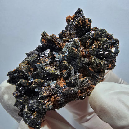 Rare Descloizite XX specimen, brilliant, Tsumeb Mine, Namibia, 49*34*29mm 