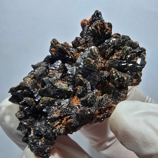 Seltene Descloizit XX Stufe, glänzend Tsumeb Mine, Namibia 49*34*29mm
