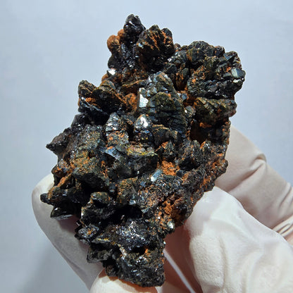 Rare Descloizite XX specimen, brilliant, Tsumeb Mine, Namibia, 49*34*29mm 