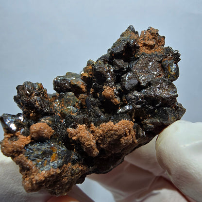 Rare Descloizite XX specimen, brilliant, Tsumeb Mine, Namibia, 49*34*29mm 