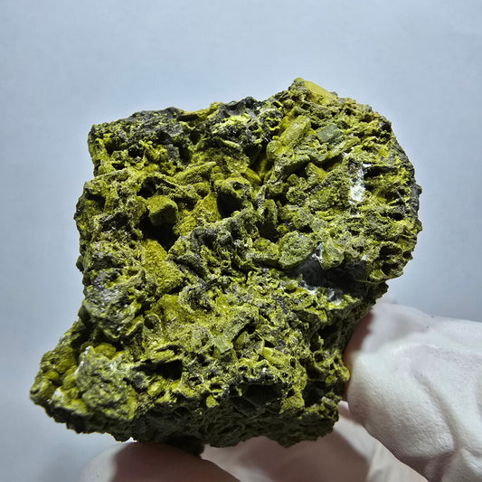 Rare mottramite XX, descloizite specimen, green, Tsumeb Mine, Namibia, 45*40*34mm 
