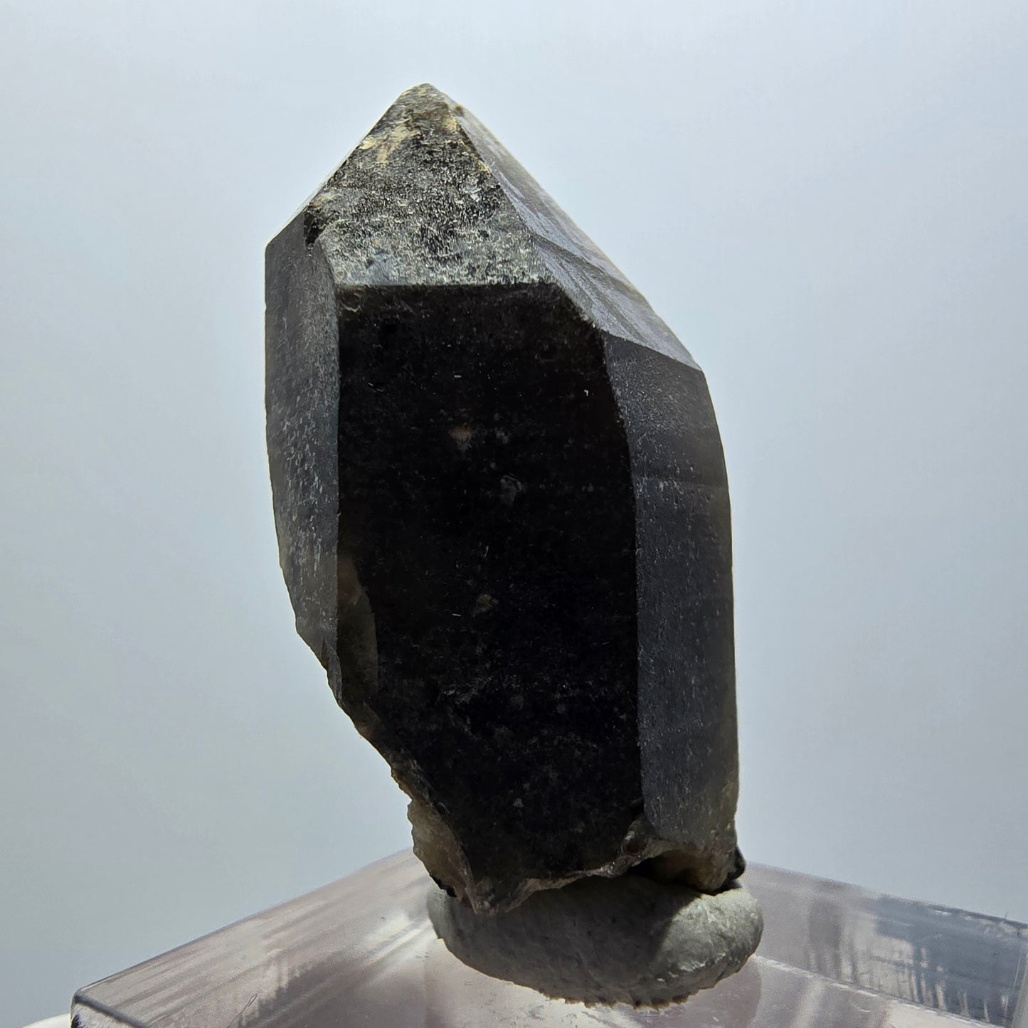 Rare smoky quartz with orthoclase tip, Erongo, Namibia, 37*19*15mm 