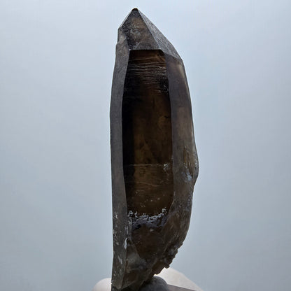 Seltenes Skelett Rauchquarz Zepter mit Hyalit Opal Erongo, Namibia 80*22*17mm