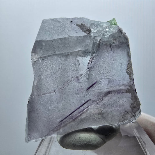 Seltene klare Phantom Fluorit, Hyalit Opal Stufe Erongo, Namibia 34*32*9mm