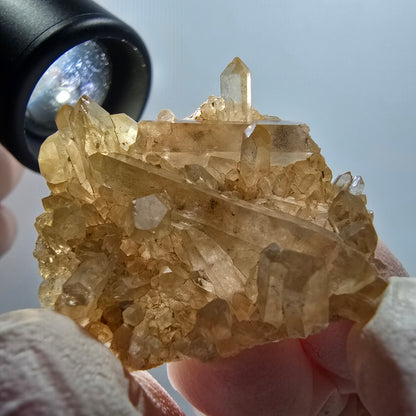 Seltene klare Rauchquarz XX Stufe Erongo, Namibia 37*28*10mm