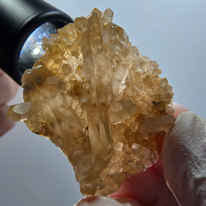 Seltene klare Rauchquarz XX Stufe Erongo, Namibia 37*28*10mm