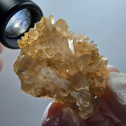 Seltene klare Rauchquarz XX Stufe Erongo, Namibia 37*28*10mm