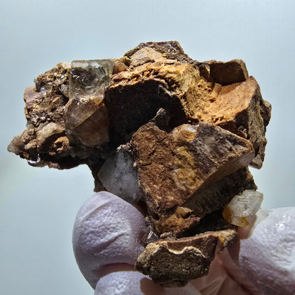 Seltene Calcit, Orthoklas Matrix Stufe Erongo, Namibia 51*41*26mm