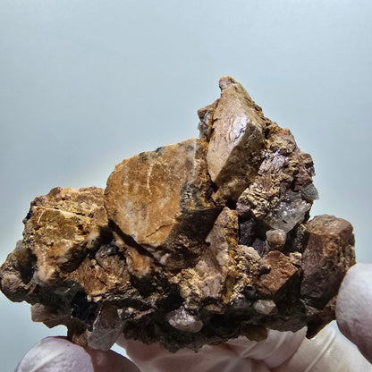 Seltene Calcit, Orthoklas Matrix Stufe Erongo, Namibia 51*41*26mm