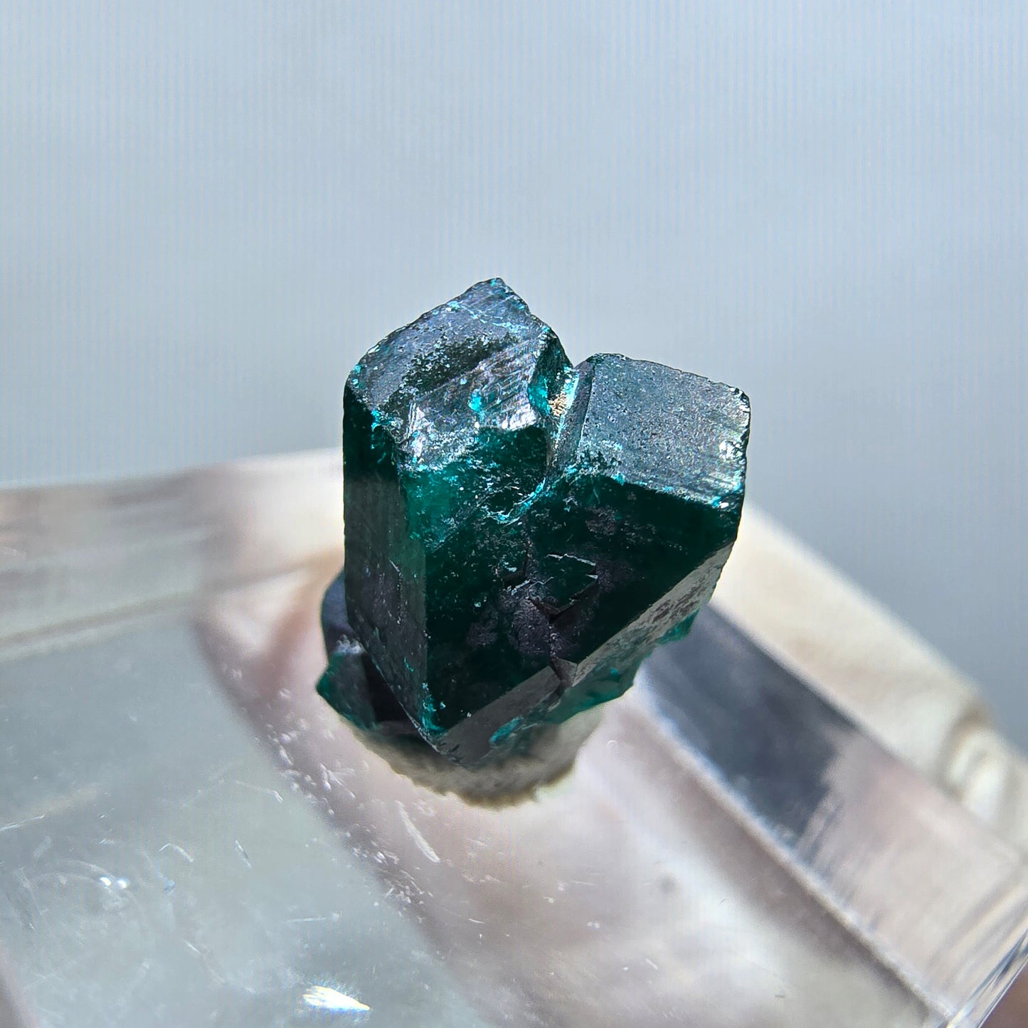 Seltene Dioptas XX Stufe, grün Republik Kongo 14*9*7mm