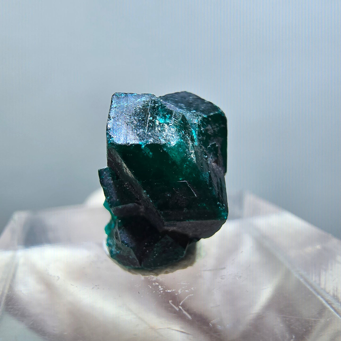 Seltene Dioptas XX Stufe, grün Republik Kongo 14*9*7mm