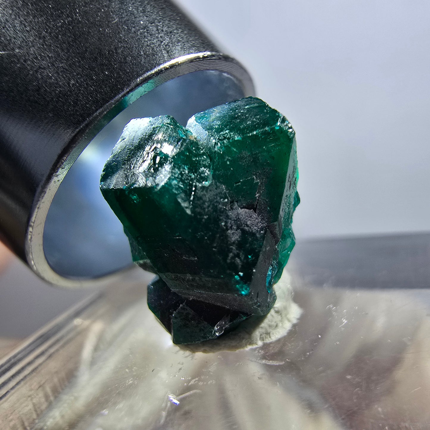 Seltene Dioptas XX Stufe, grün Republik Kongo 14*9*7mm