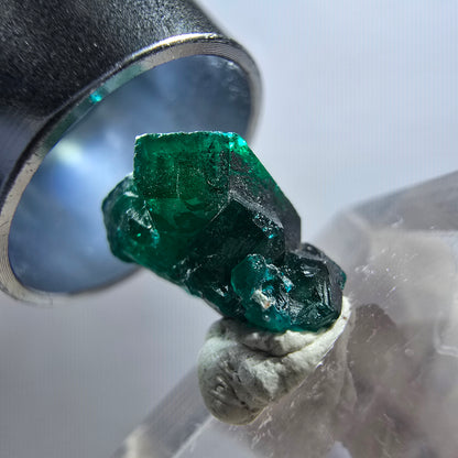 Seltene Dioptas XX Stufe, grün Republik Kongo 14*9*7mm