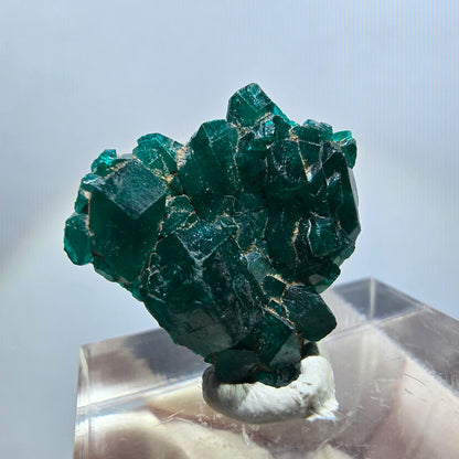 Seltene Dioptas XX Stufe, grün Republik Kongo 20*19*6mm