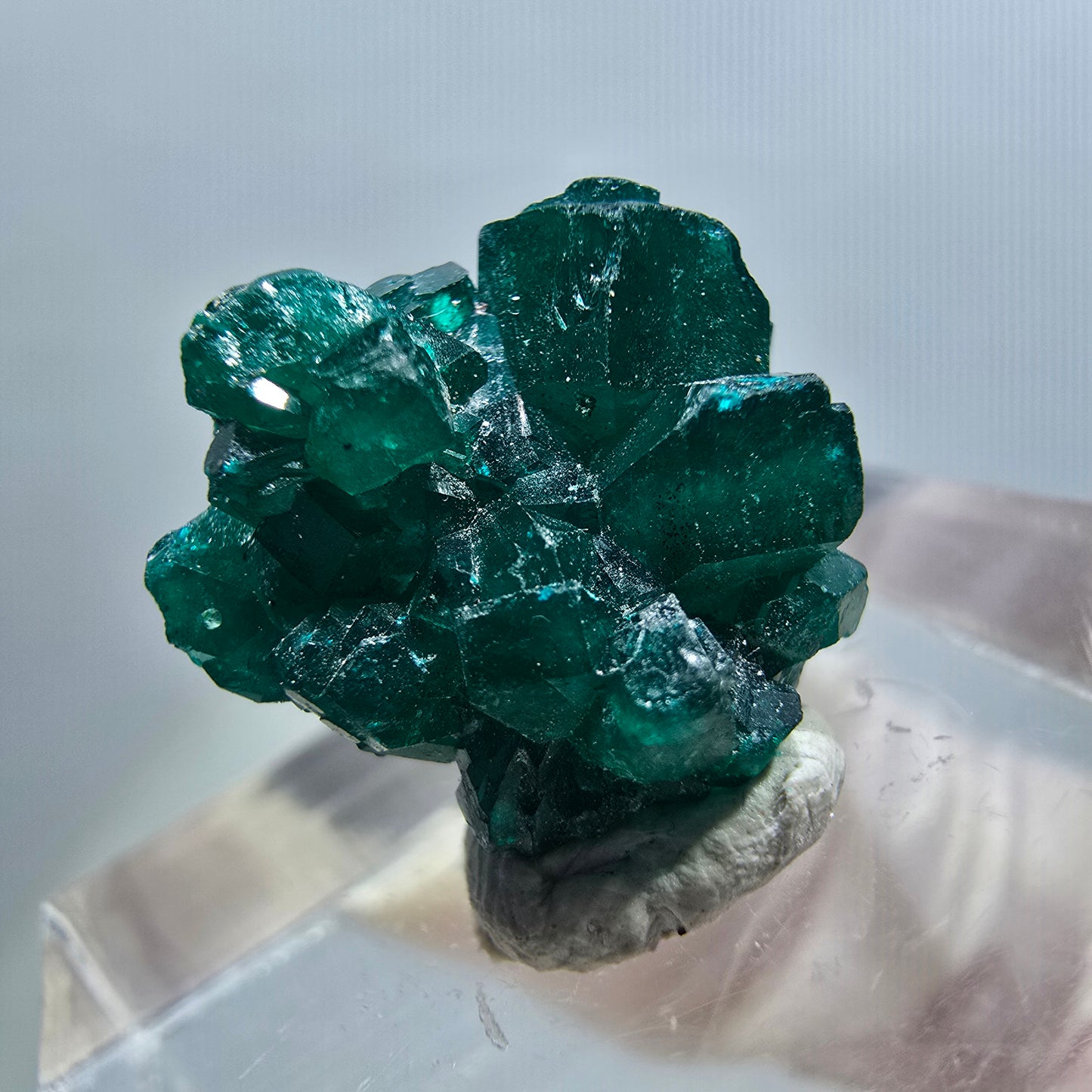 Seltene Dioptas XX Stufe, grün Republik Kongo 15*13*9mm