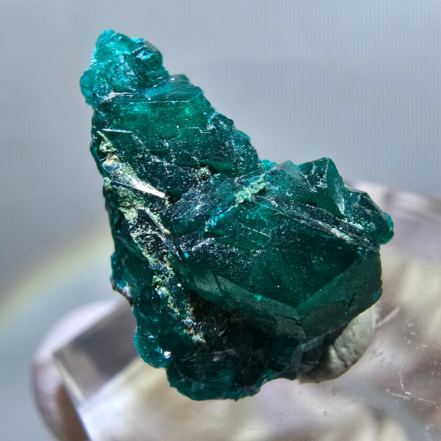 Seltene Dioptas XX Stufe, grün Republik Kongo 21*15*10mm