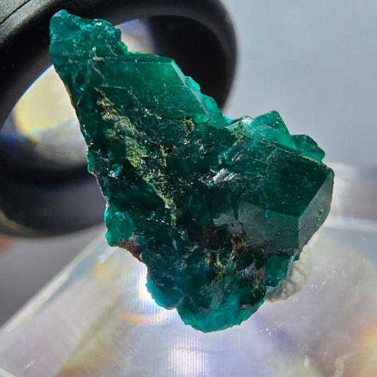 Seltene Dioptas XX Stufe, grün Republik Kongo 21*15*10mm