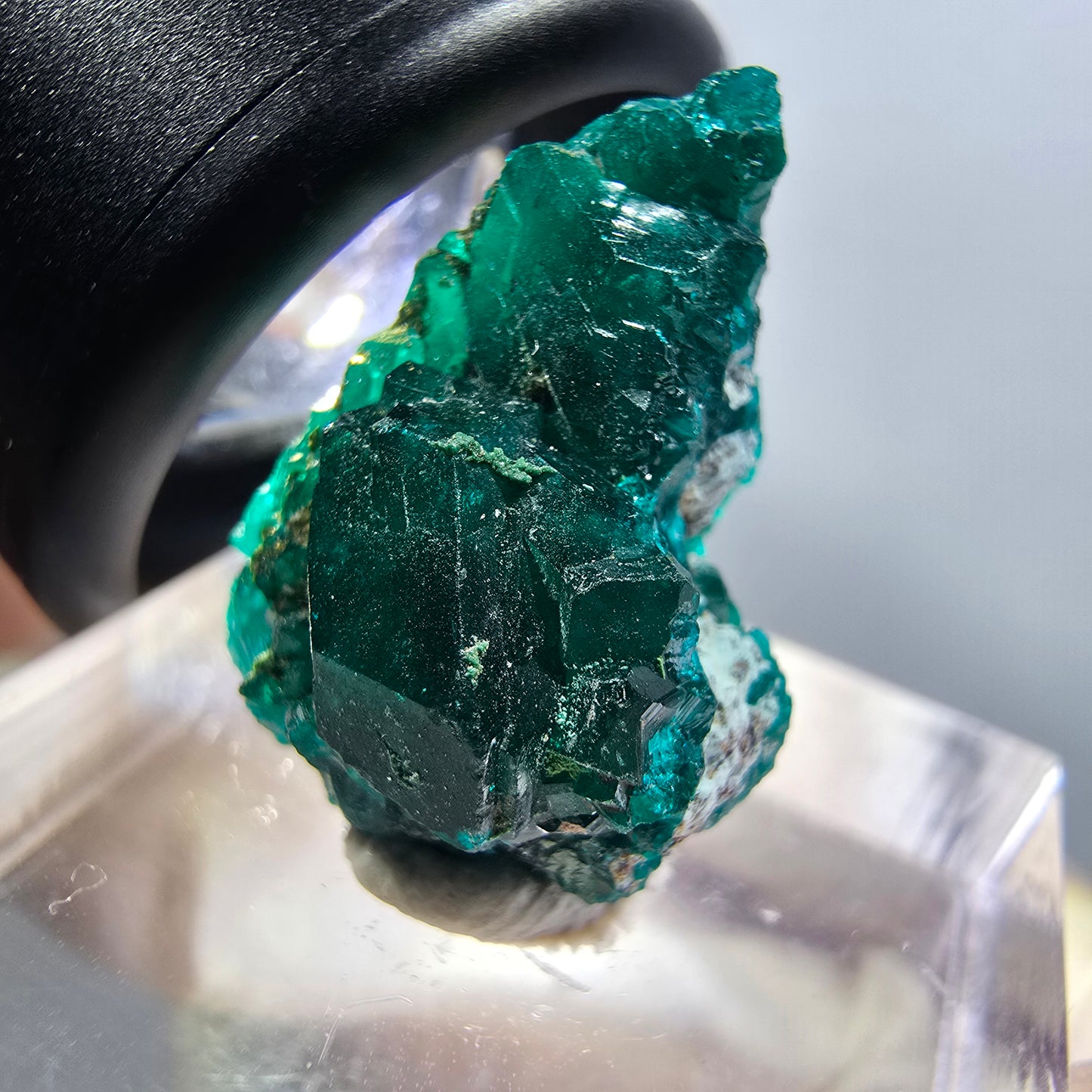 Seltene Dioptas XX Stufe, grün Republik Kongo 21*15*10mm