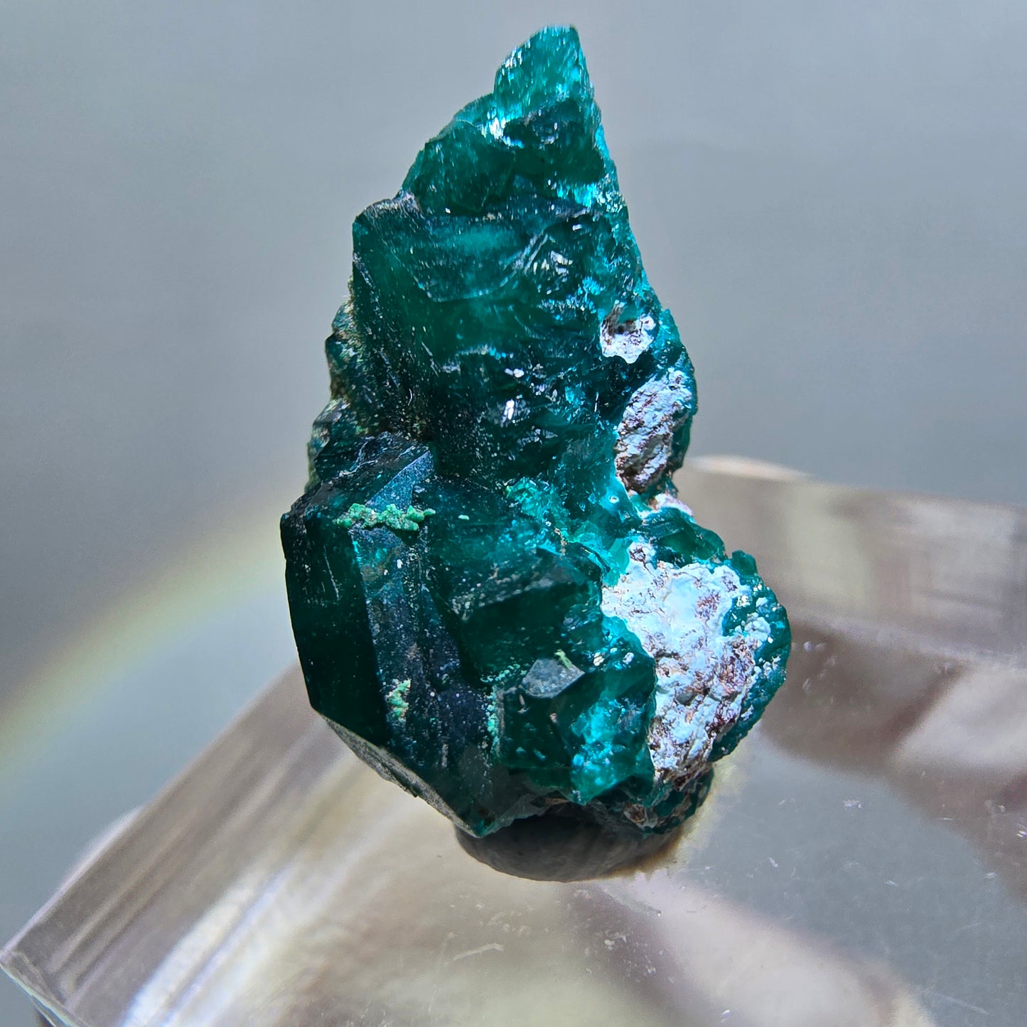 Seltene Dioptas XX Stufe, grün Republik Kongo 21*15*10mm