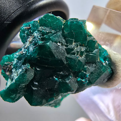 Seltene Dioptas XX Stufe, grün Republik Kongo 26*25*9mm