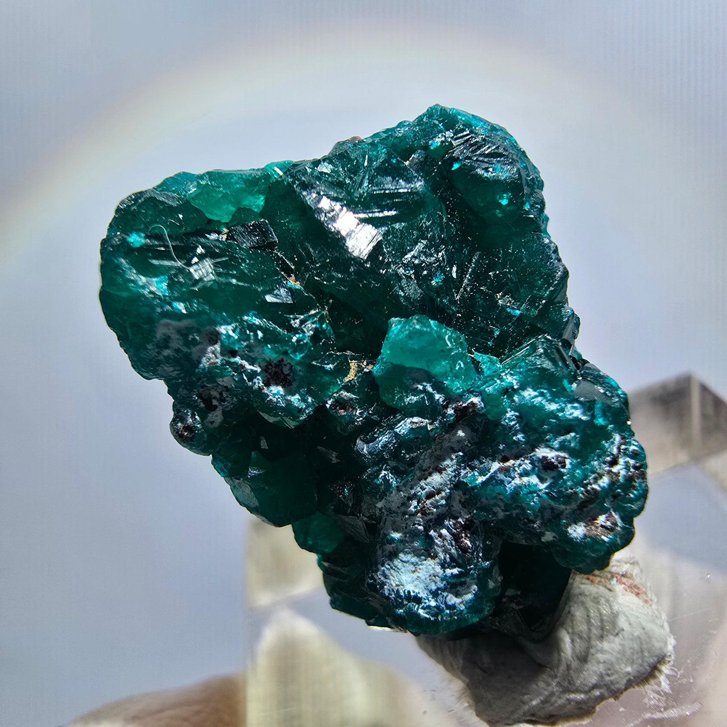 Seltene Dioptas XX Stufe, grün Republik Kongo 23*18*8mm