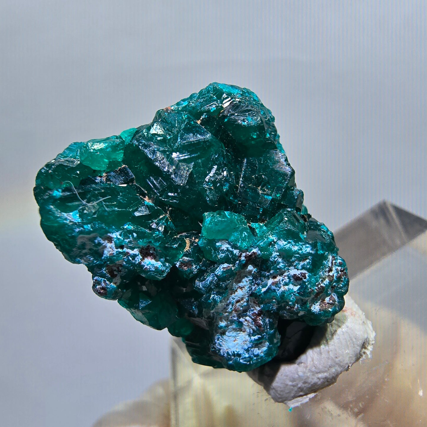 Seltene Dioptas XX Stufe, grün Republik Kongo 23*18*8mm