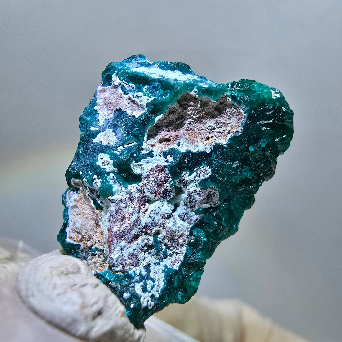 Seltene Dioptas XX Stufe, grün Republik Kongo 23*18*8mm