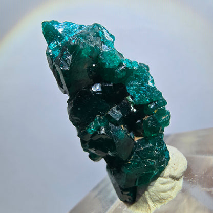 Seltene Dioptas XX Stufe, grün Republik Kongo 27*14*9mm