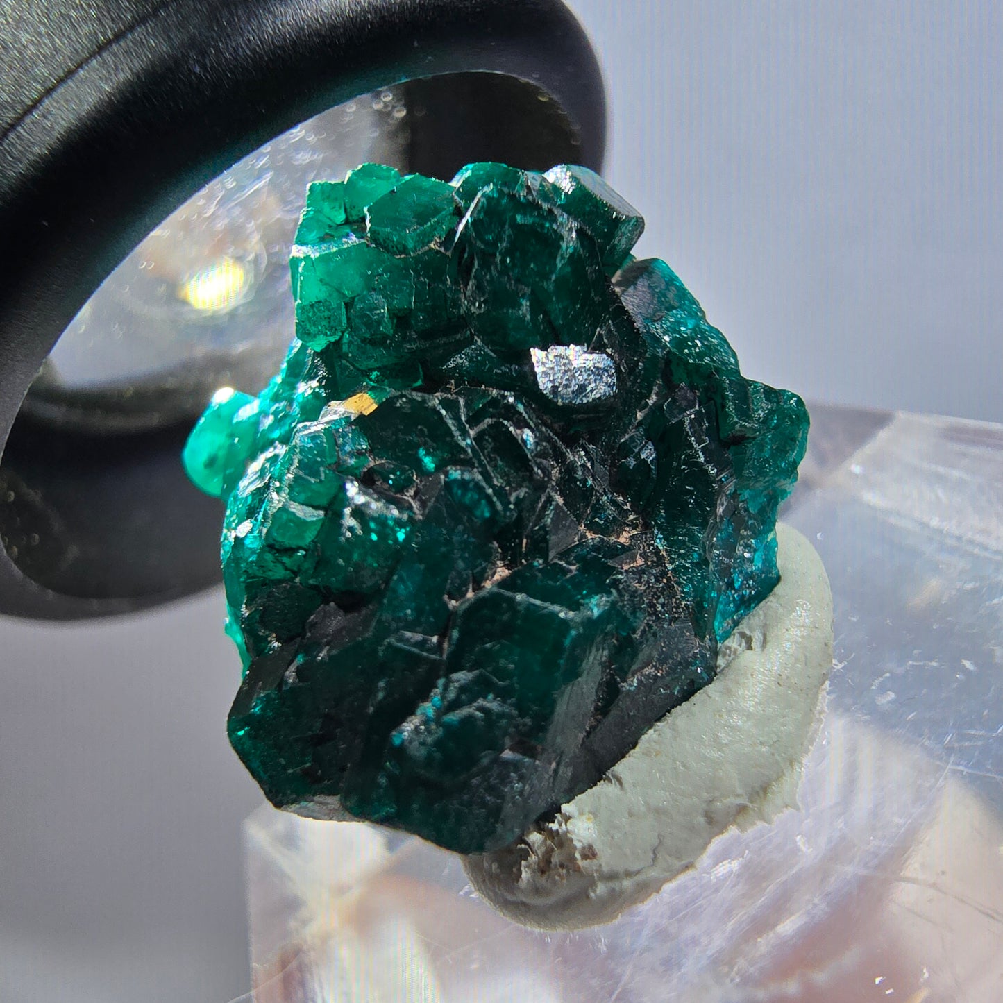 Seltene Dioptas XX Stufe, grün Republik Kongo 20*18*9mm