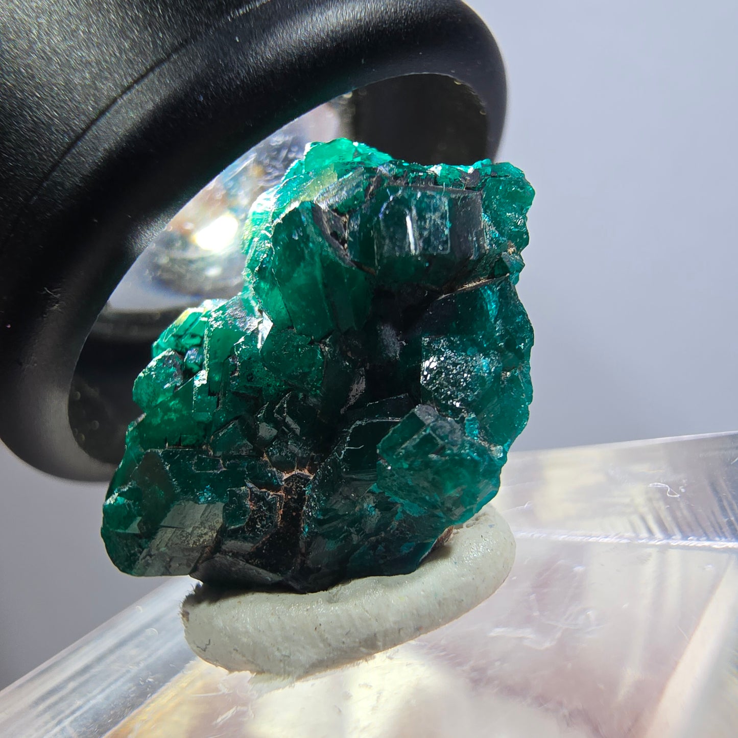 Seltene Dioptas XX Stufe, grün Republik Kongo 20*18*9mm