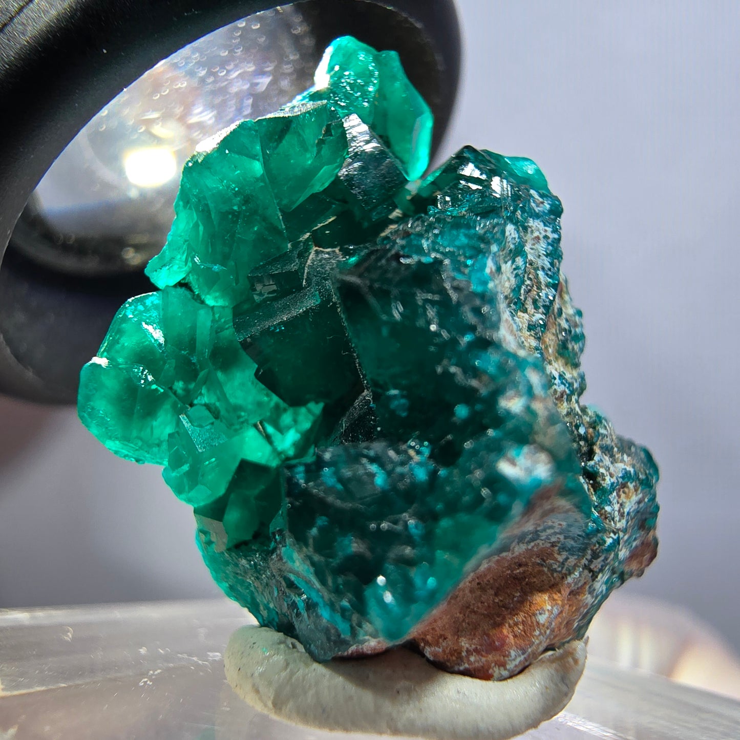 Seltene Dioptas XX Stufe, grün Republik Kongo 30*21*15mm