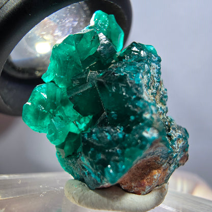 Seltene Dioptas XX Stufe, grün Republik Kongo 30*21*15mm