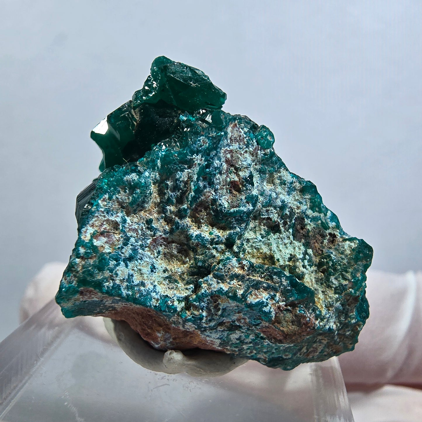 Seltene Dioptas XX Stufe, grün Republik Kongo 30*21*15mm