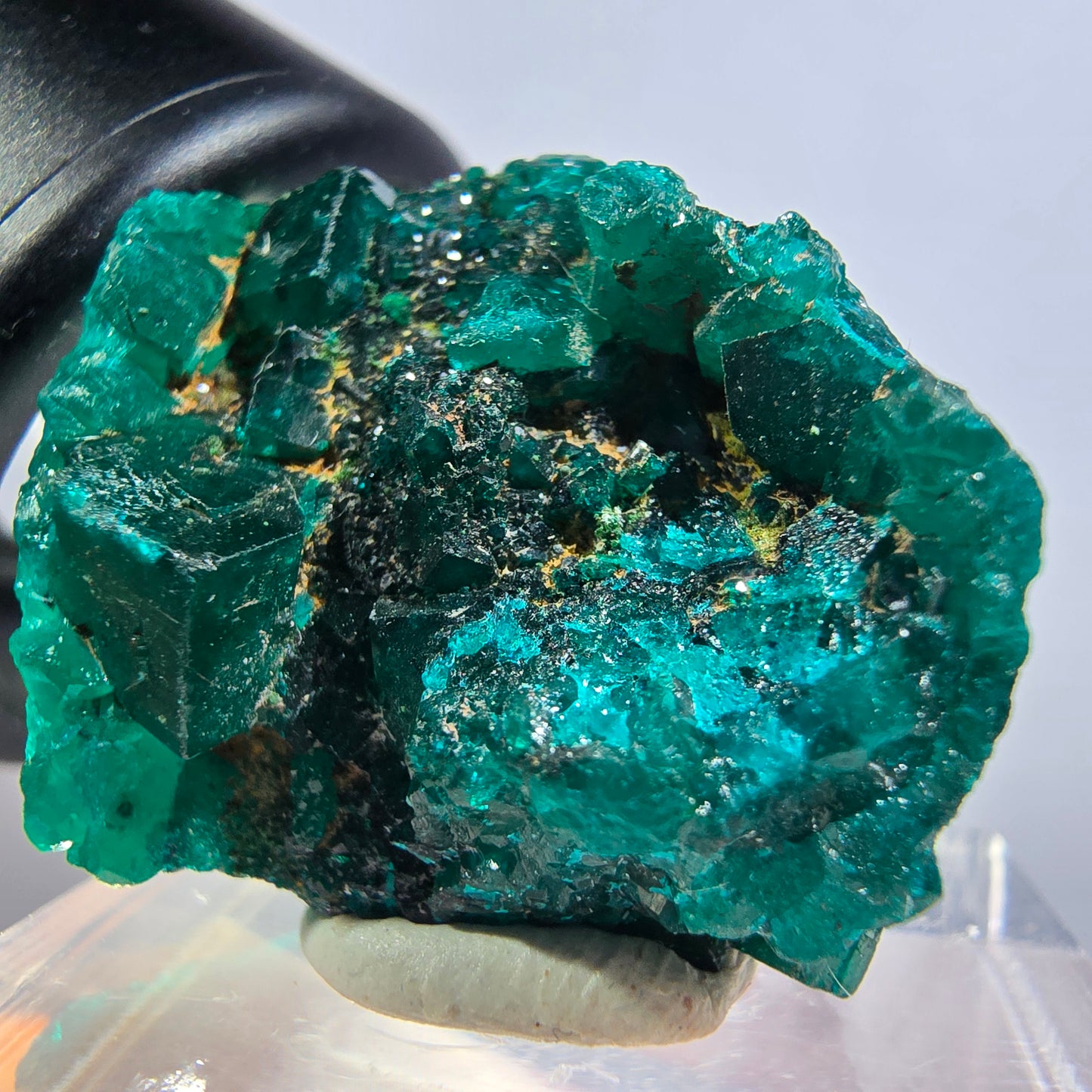 Seltene Dioptas XX Stufe, grün Republik Kongo 25*23*17mm